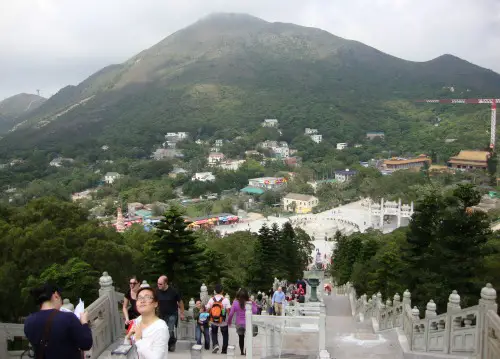 View From Tian Tan Buddha
