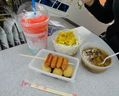 Hong Kong Convenience Store Food