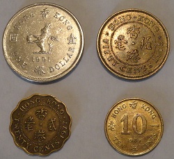 Hong Kong British Coins