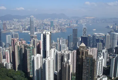 Victoria Harbour View From Victoria Peak