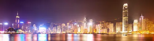 Victoria Harbour View From Kowloon